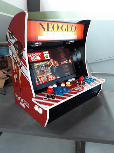 Fliperama Bartop, Pronta Entrega, 60 Sistemas Attract_mode