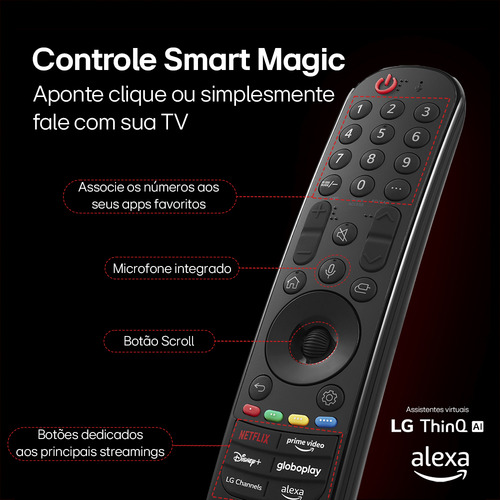 Smart Tv Led 50 Uhd 4k LG 50ut8050psa Thinq Ai Alexa Hdr10