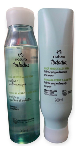 Shampoo Y Acondicionador Hidratación Natura Tododia