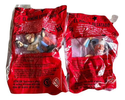 Muñecos Hincha Coca Cola Mundial 2006. 6 Distintos. No Envío