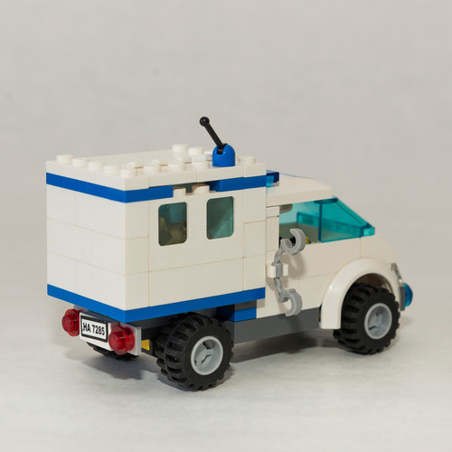 Lego City 7285: Police Dog Unit ( Año 2011 ) 96 Police (Usado)