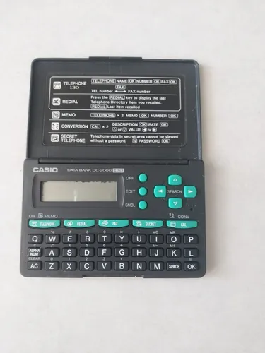 Casio data bank sales dc 2000