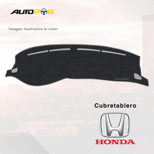 Cubretablero Bordado Honda Accord 2002 Oxford-gris H3-g