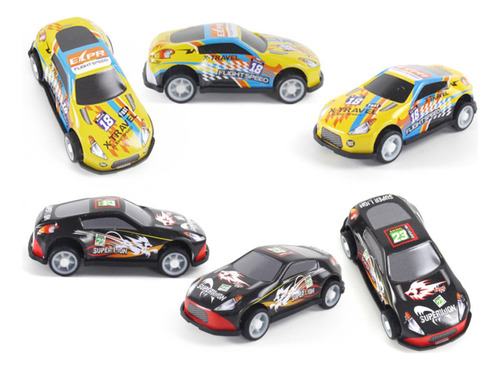 Mini Vehículos De Carreras, Juguete Retráctiles, Coche De Ho