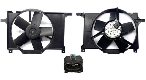 Motoventilador Completo Chevrolet Corsa Gasolina 5 Aspas