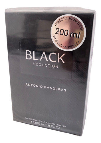 Antonio Black Seduction 200 Ml - mL a $720