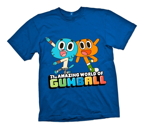 Polera El Increible Mundo De Gumball