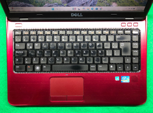 Laptop Dell Inspiron N411z Core I5 Ram 8gb Ssd 480gb Win 11 Rojo (Usado)