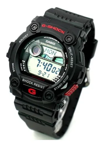 Reloj Casio G shock G 7900 1d Color De La Correa Negro Color Del