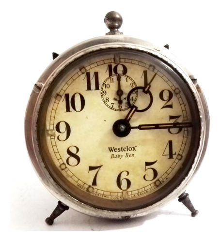 Antiguo Reloj Despertador Big Ben Westclox Deco O Reparar 