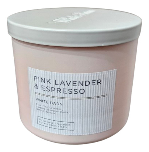 Velas Aromáticas Bath & Body Works Nude Vela Aromática Pink Lavender And Espresso