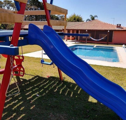 Imagem 6 de 23 de Chácara 1 Alqueire, Casa Com 3 Quartos, 1 Suíte, Churrasqueira, Fogão A Lenha, Piscina, Playground, Lago, Pasto Para 5 Cabeças De Gado - Ch00109 - 69743413