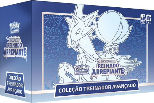 Imagem 1 de 4 de Card Game Pokémon Box Treinador Avançado Ee6 Calyrex Glacial