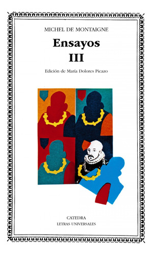 Libro Ensayos, Iii De Montaigne, Michel De