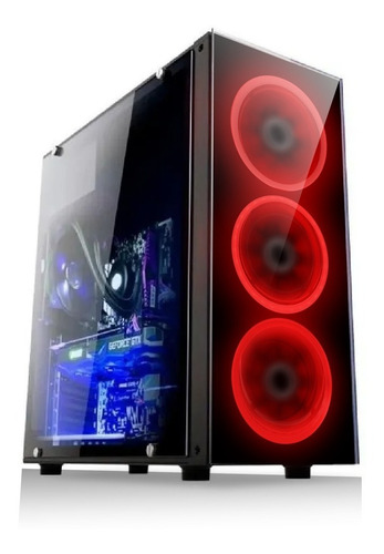 Computador Fácil Gamer Intel I5 8gb Gtx 1050-ti 4gb Hd 1 Tb