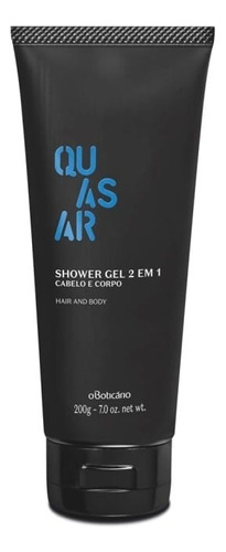 Quasar Shower Gel Cabelo E Corpor 200 Gr - O Boticário