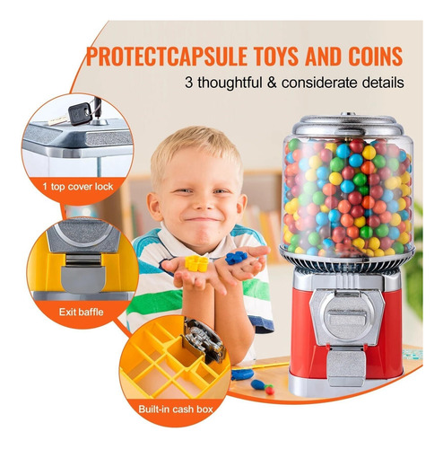 Mini Máquina De Venda Automática De Doces De Cápsulas