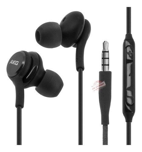 Audifonos Akg Manos Libres Entrada Jack 3.5 Mm Color Negro