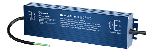 Fuente Poder 12v 100w 8.33a Transformador Exterior Ip67