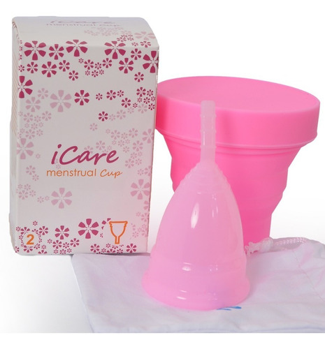 Copa Menstrual Icare + Vaso Esterilizador 