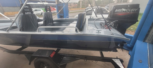 Imagem 2 de 24 de Lancha Albatroz Super Slx Ñ Metal Boat - Leve Forte -