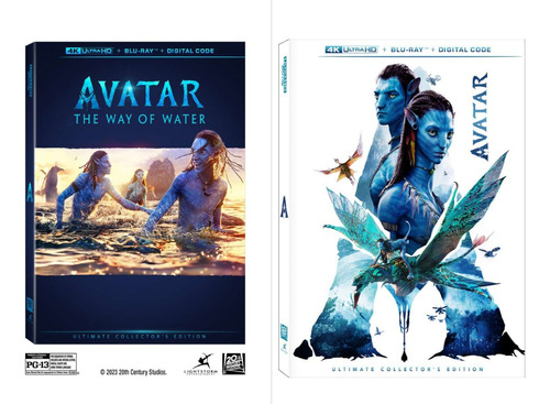 Avatar 1 Y 2 4k 2160p Uhd - 2xbd50 Finales - Latino