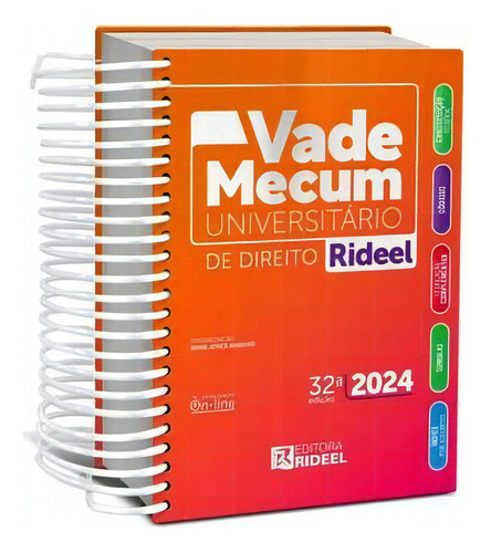 Vade Mecum Universitario De Direito Rideel: Vade Mecum Universitario De Direito Rideel, De Editora Rideel. Série 1, Vol. 1. Editora Rideel, Capa Dura, Edição 32 Em Português, 2024