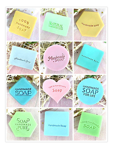 (b-11)soap Imprint Stamp Handmade Soap Words Acrylic Soap Ch