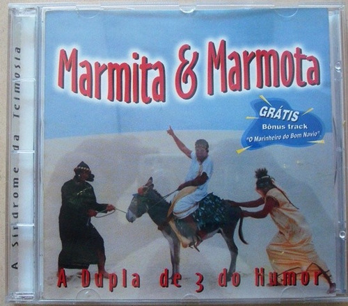 B2303 Cd Marmita E Marmota - A Dupla De 3 Do Humor - A Síndr