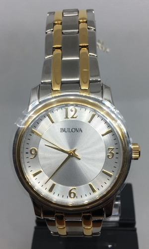 Imagen 7 de 10 de Reloj Bulova 98a150 Quartz Hombre Acero *watchsalas*