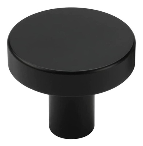 Hong Direct 25 Pomo Negro Para Gabinete Cocina Tirador Cajon