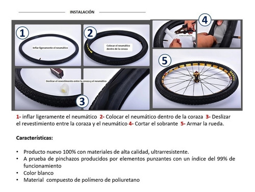 Cinta Anti-pinchazos Banda Bici Ruta-mtb 26 27,5 29 700c