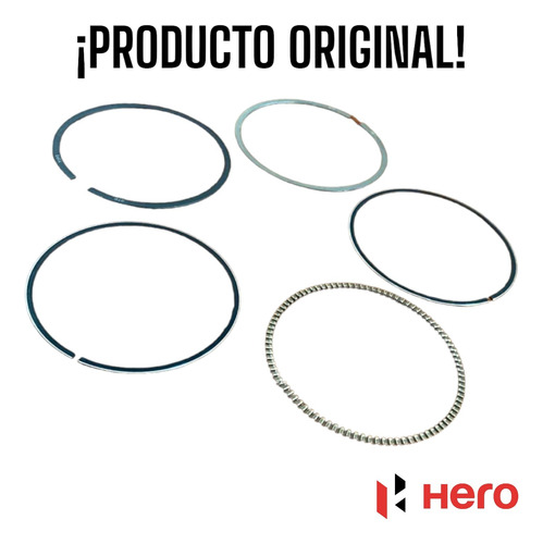 Juego Anillo Piston Std Hero Original Eco 150 Tr M08010014
