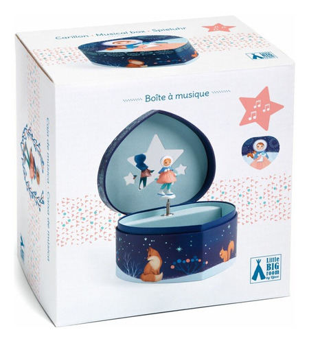 Caja Musical Patinador Djeco