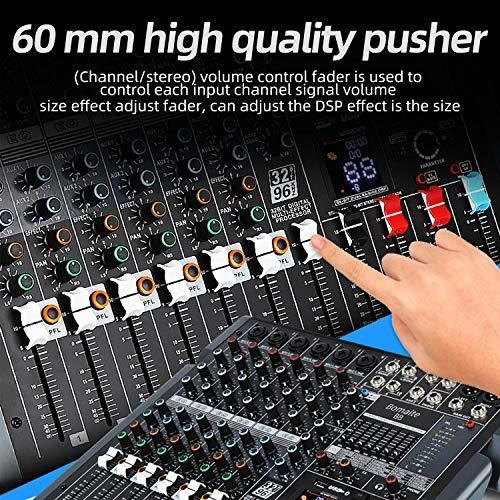 Bomaite B8 Consola Mezcladora Bluetooth Profesional De 8 Can