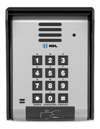Imagem 3 de 9 de Kit Video Porteiro Hdl Seven S Mca Memória Teclado Cartão