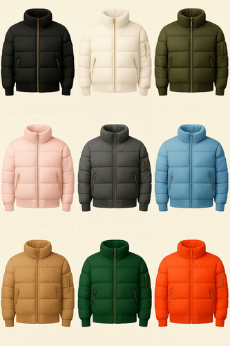 Chamarra Zionix Puffer Acolchada Hombre Repelente Overzide