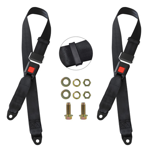 Ilskw Kit Cinturon Seguridad Universal Retractil Para Golf