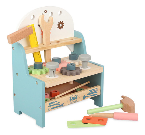 26 / Set Niños Simulación De Madera Juego De Herramientas