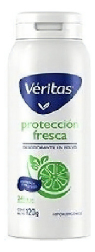 Veritas Talco Desodorante En Polvo Protección Fresca 180g