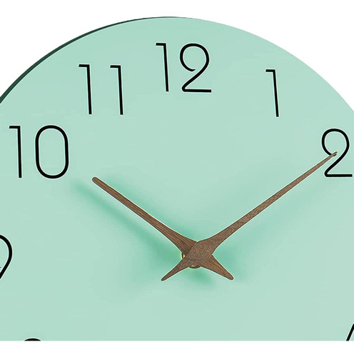 Reloj De Pared Digital Silencioso Sin Tictac Simple Estilo D