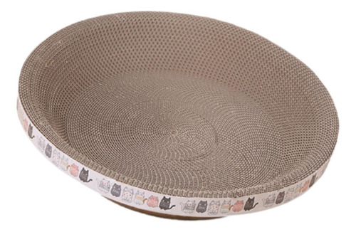Cama Do Arranhador Do Gato Do Cartão, Brinquedo Ondulado L