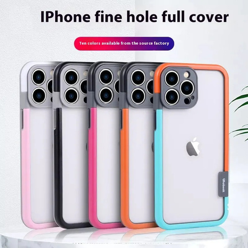 A Capa Protetora Com Moldura De Silicone É Adequada Para Iph