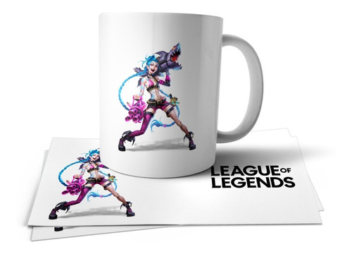 League Of Legends Jinx Taza Tu Propio Estilo