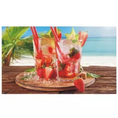 Adesivo Decorativo Drink Praia Bebidas Modelo 10 Mar Verão