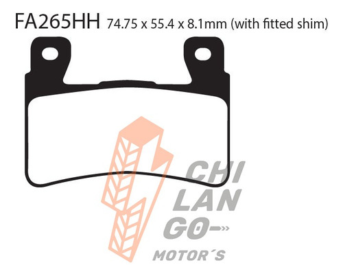 Balatas Ebc Del. Hd Flstc 1868 Heritage Softail 20-22 Fa265