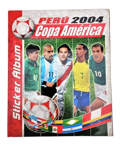Album Copa America 2004 Peru, Completo (Usado)