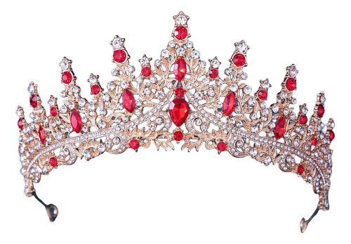 Corona De Reina Corona De Princesa Joyas Para El Rojo