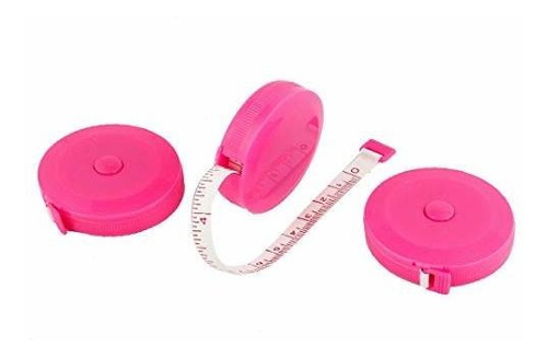 Cinta Métrica - New Lon0167 Fuchsia Round Featured Plastic H