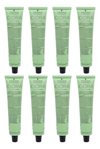 Schwarzkopf Igora Zero X8 Tintura Sin Amoníaco Pelo 60ml 6c